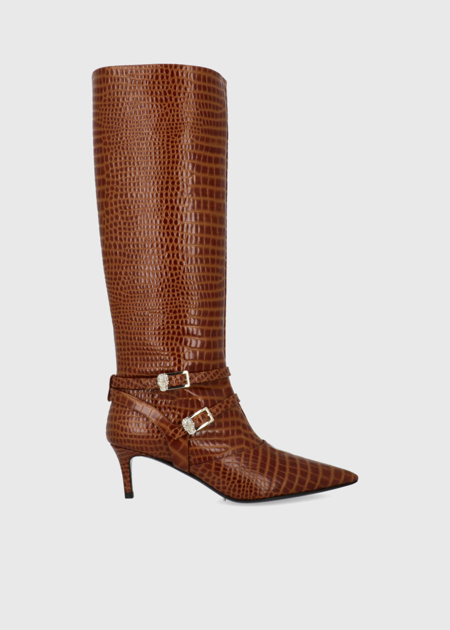 Philipp Plein Botas Altas con tiras PLP-WSE0949