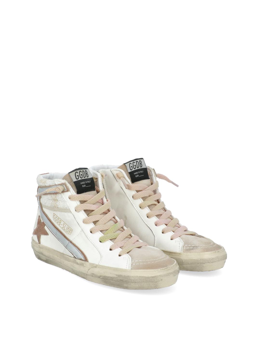 Golden Goose tenis altos Slide para mujer GLG-ZDSLIDE