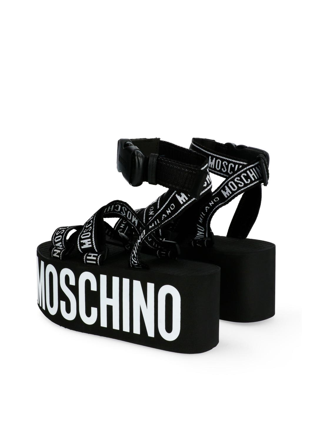 Moschino sandalias de plataforma MSC-MA16258