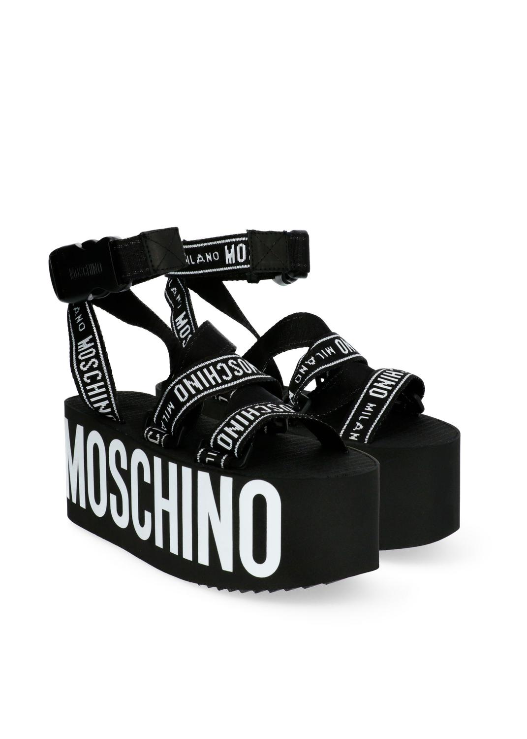 Moschino sandalias de plataforma MSC-MA16258