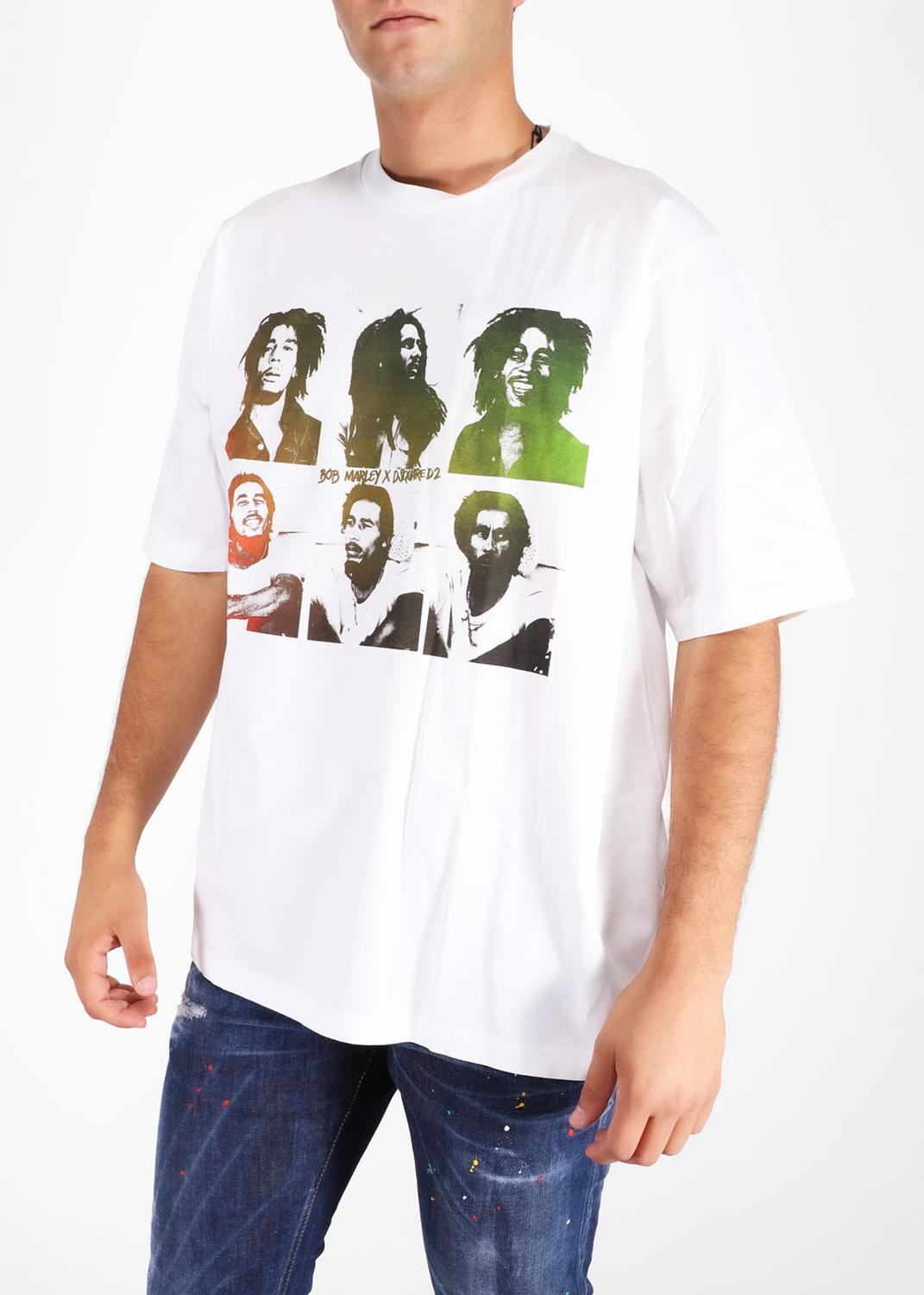 Dsquared2 T-shirt Bob Marley DSQ-71GD1273