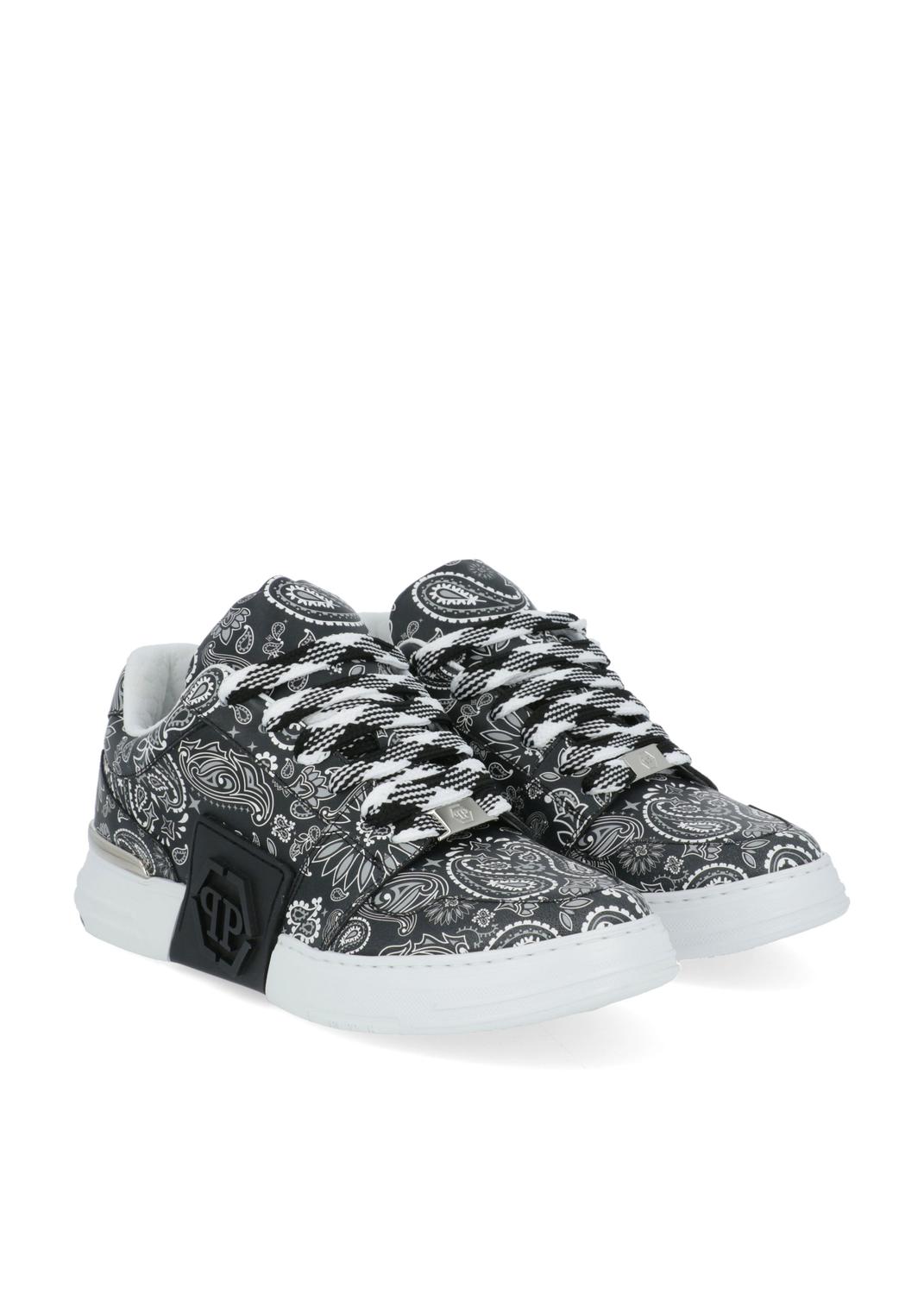 Philipp Plein tenis bajos Paisley para hombre PLP-CUSC0504