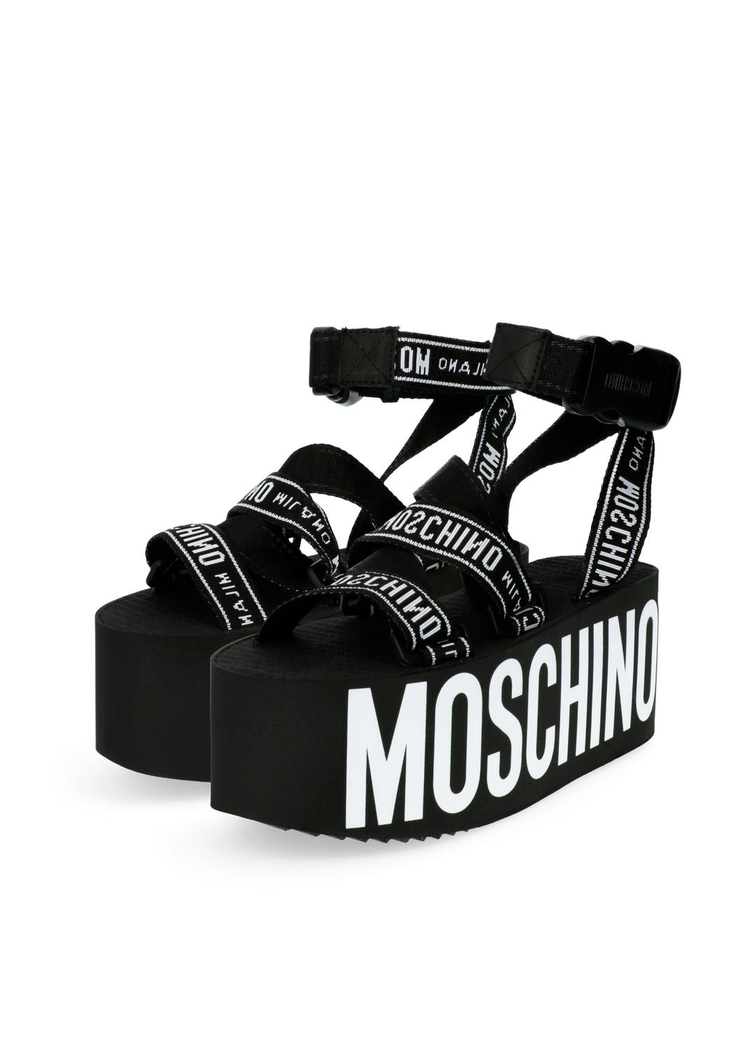 Moschino sandalias de plataforma MSC-MA16258