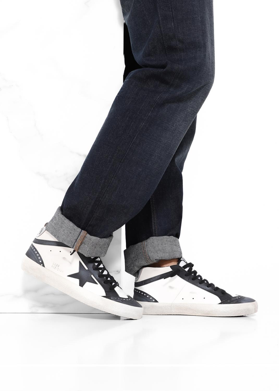 Golden Goose tenis Mid-Star para hombre GLG-ZCMIDSTA