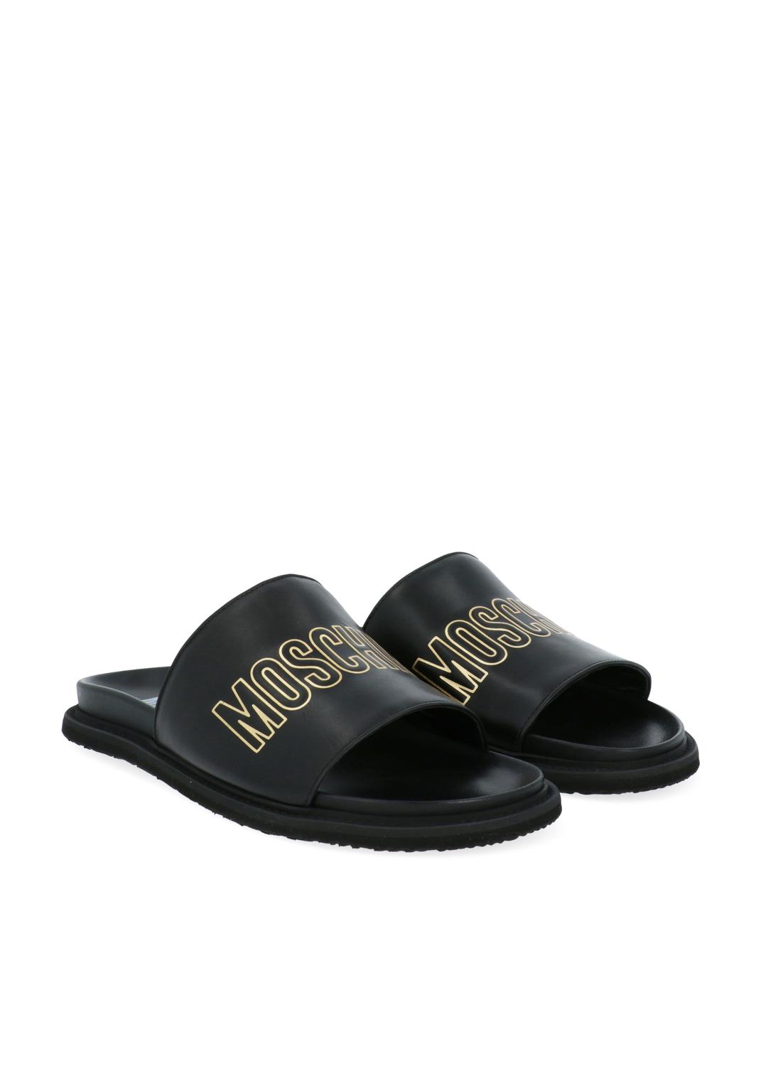 Moschino sandalias con logo MSC-MB28223