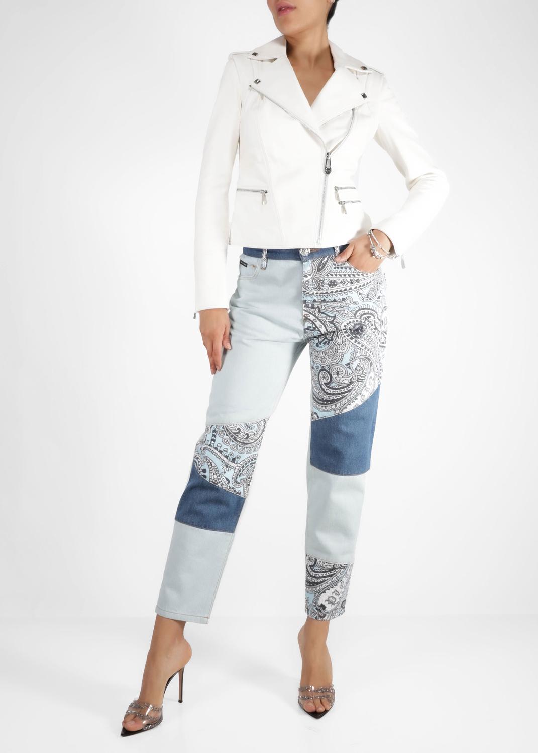 Philipp Plein pantalón Mom Fit PLP-WDT2368