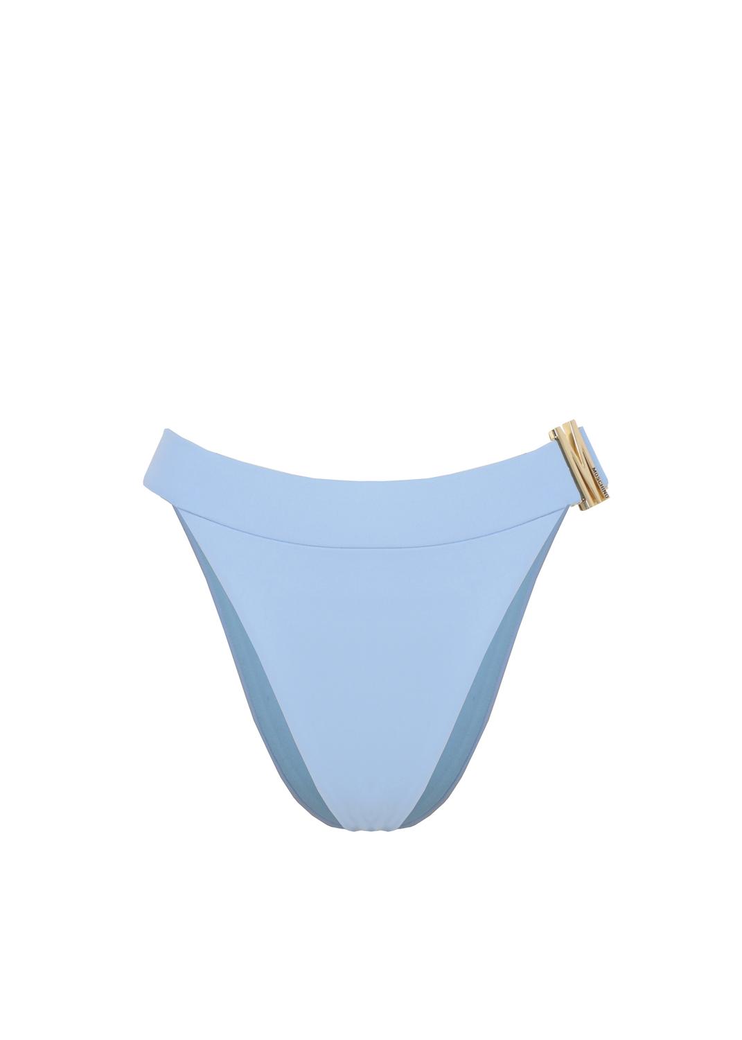 Moschino bikini bottom con placa MSC-A5924