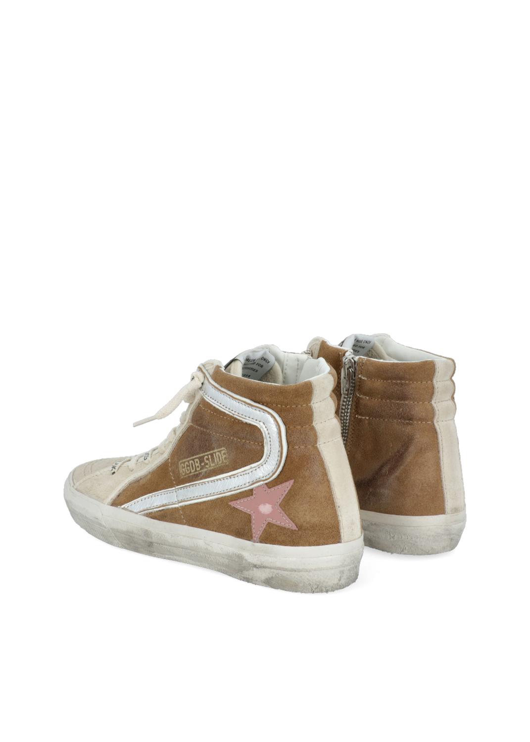 Golden Goose tenis altos Slide para mujer GLG-ZDSLIDE