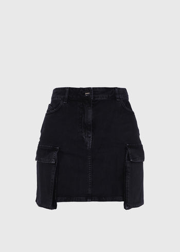 BARROW Falda Cargo Denim BRW-WOSK113