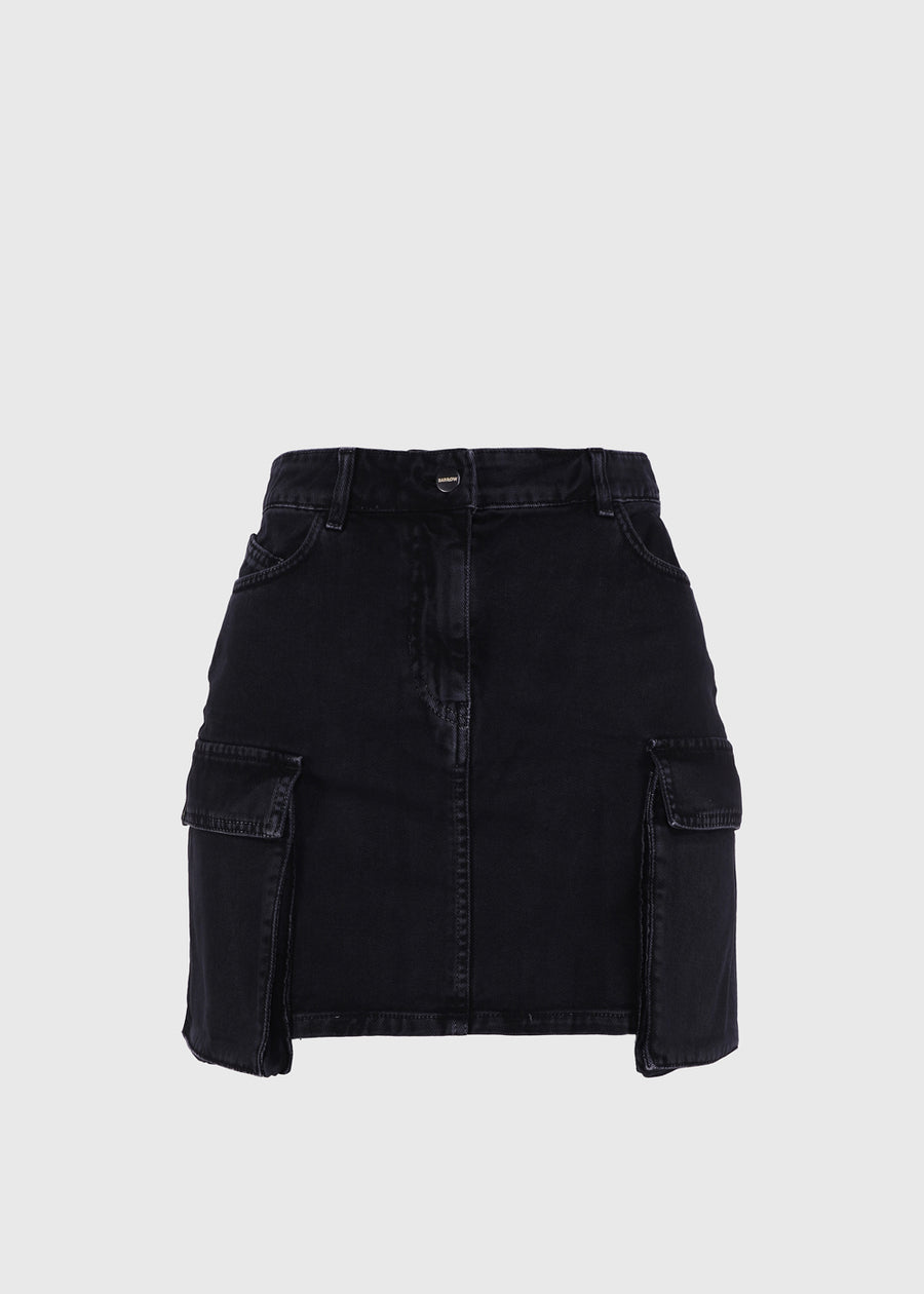 BARROW Falda Cargo Denim BRW-WOSK113