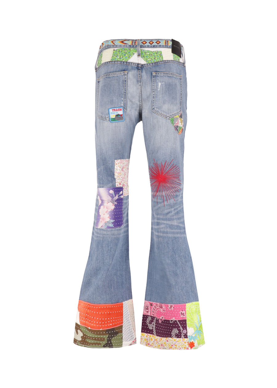 COUT DE LA LIBERTE Jeans con parches CDL-M005317P