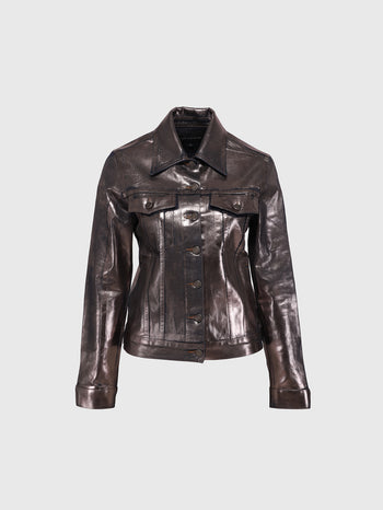 Cout De La Liberté Chamarra de piel CDL-W006953