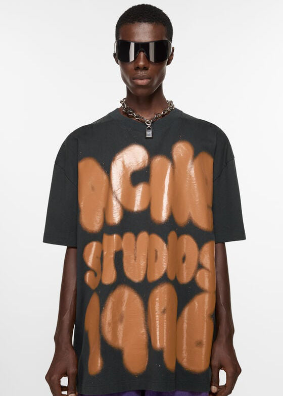 Acne Studios T-Shirt grafiti CNS-CL0333