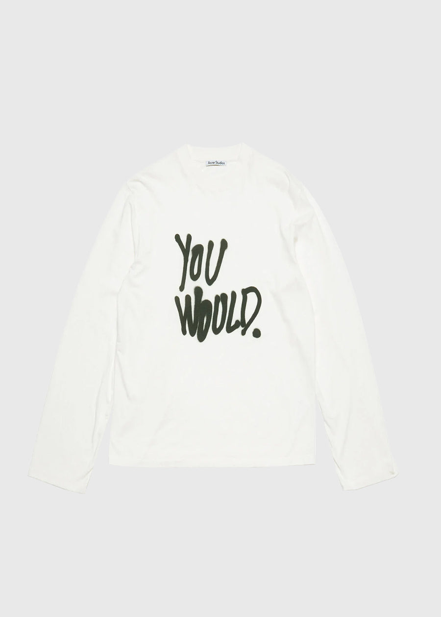Acne Studios T-Shirt manga larga CNS-CL0341