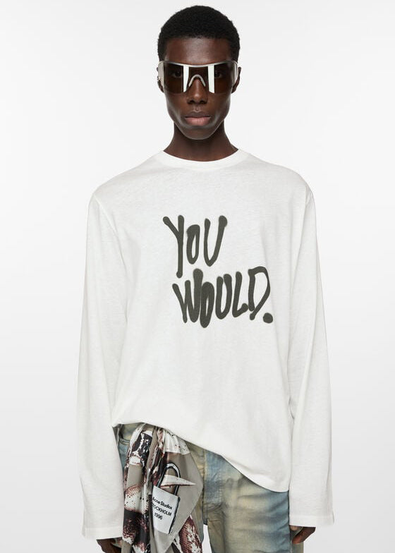 Acne Studios T-Shirt manga larga CNS-CL0341