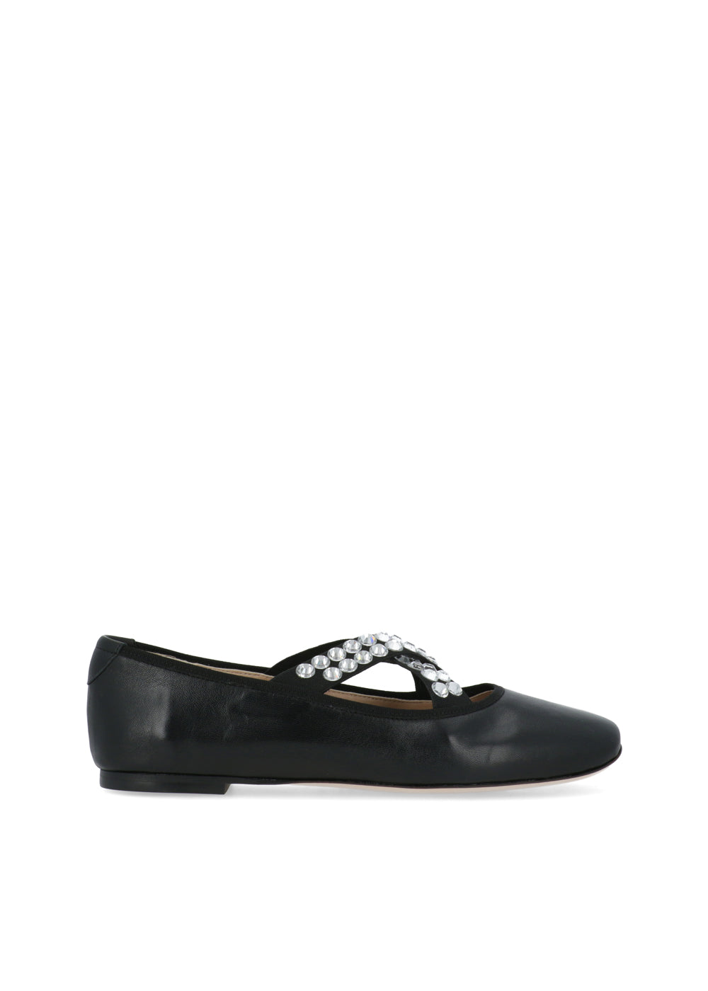 Casadei Flats con detalles de cristal  CSD-1A259