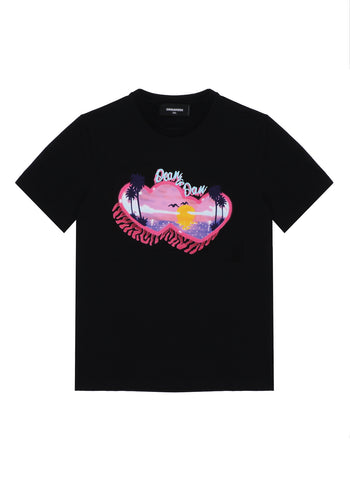 Dsquared2 T-Shirt estmpada DSQ-71GD1385