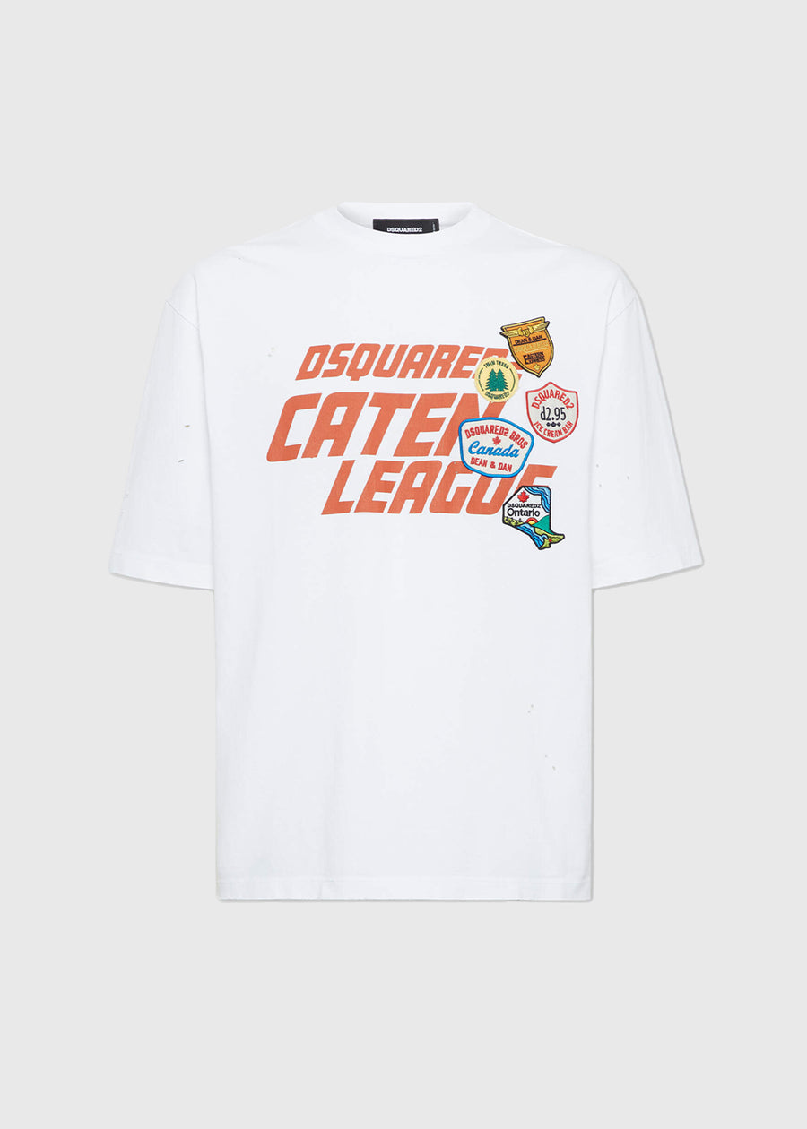 DSQUARED2 T-Shirt estampada DSQ-74GD1383