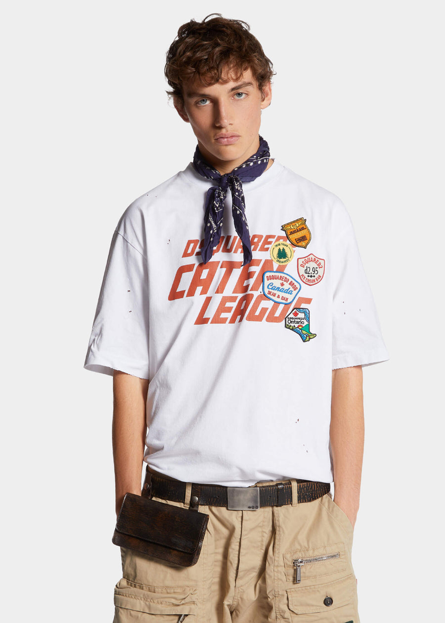 DSQUARED2 T-Shirt estampada DSQ-74GD1383
