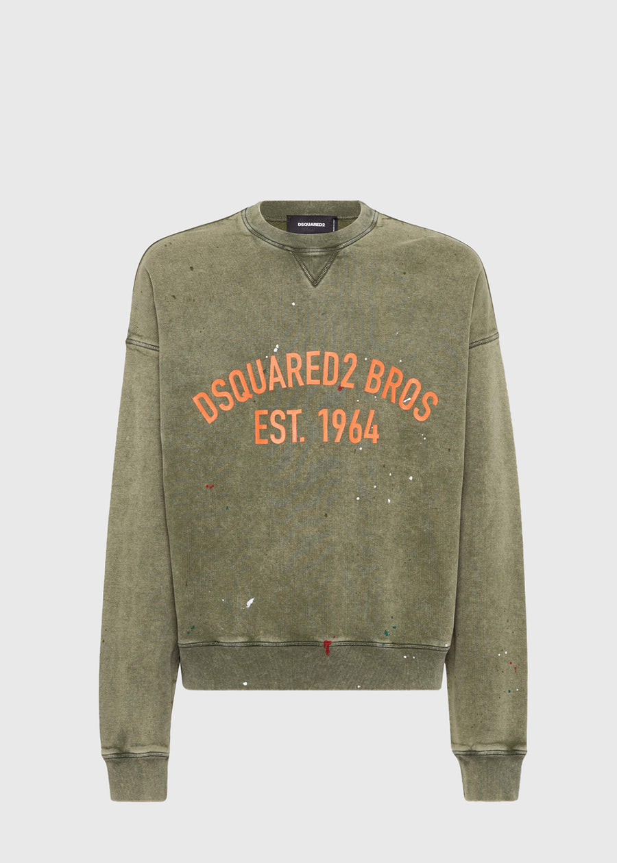 DSQUARED2 Sudadera desgastada DSQ-74GU0847