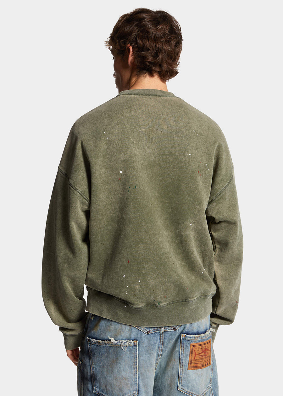 DSQUARED2 Sudadera desgastada DSQ-74GU0847