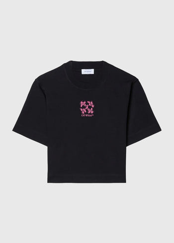 Off-White T-Shirt con parche bordado  FFW-OWAA090F