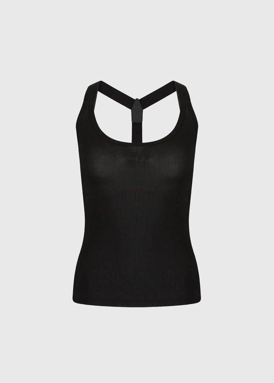 Off-White Tank Top Lurex  FFW-OWAD25SS