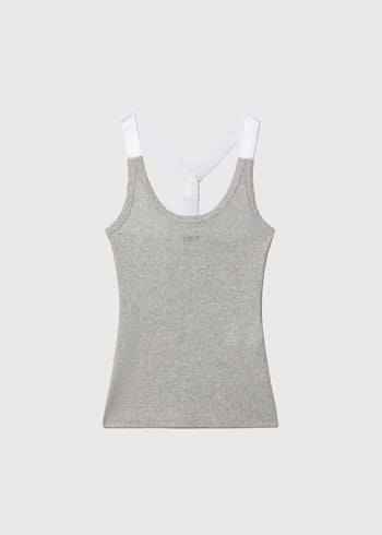 Off-White Tank Top Lurex  FFW-OWAD25SS