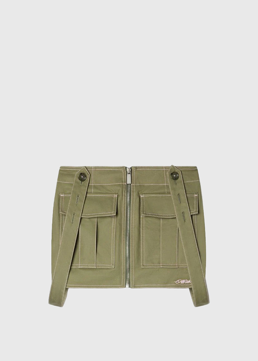 Off-White Mini Falda FFW-OWCY001F