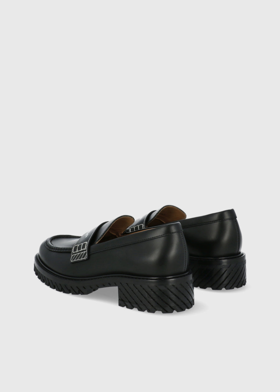 Off White Mocasines Military FFW-OWIG004C