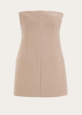 Ferragamo Vestido strapless FRG-13B352