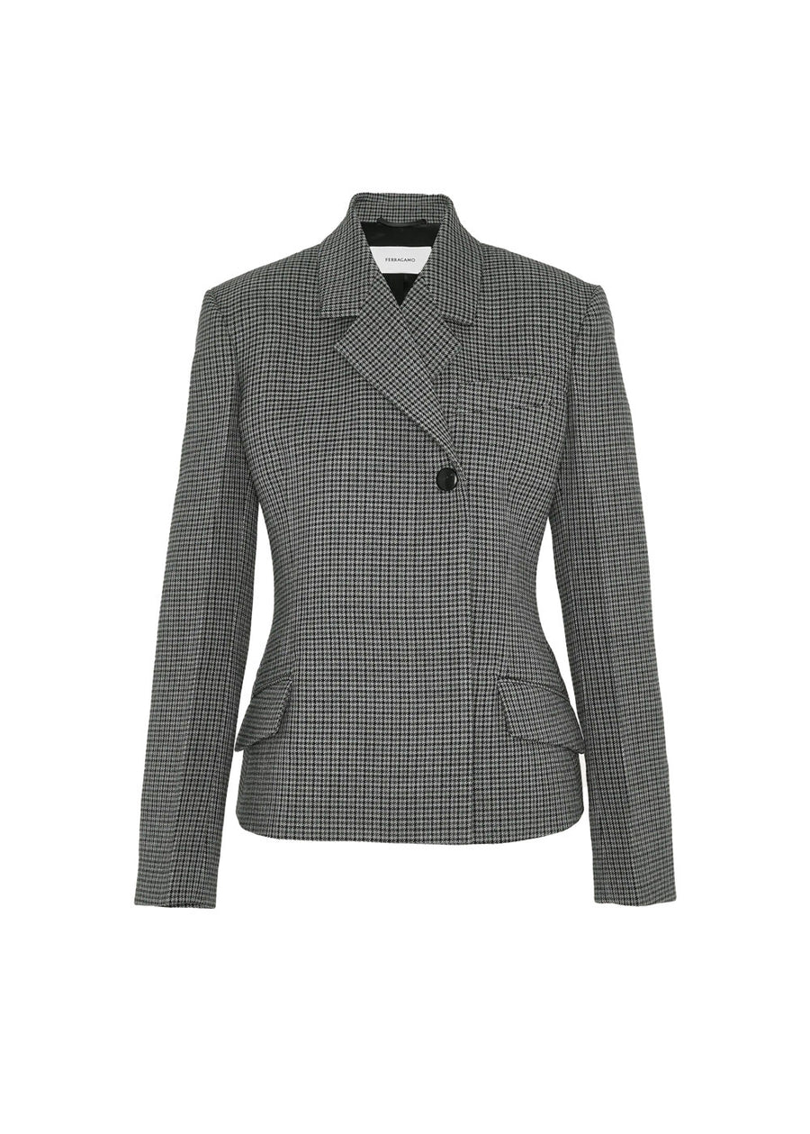FERRAGAMO Blazer de cuadros FRG-13C631