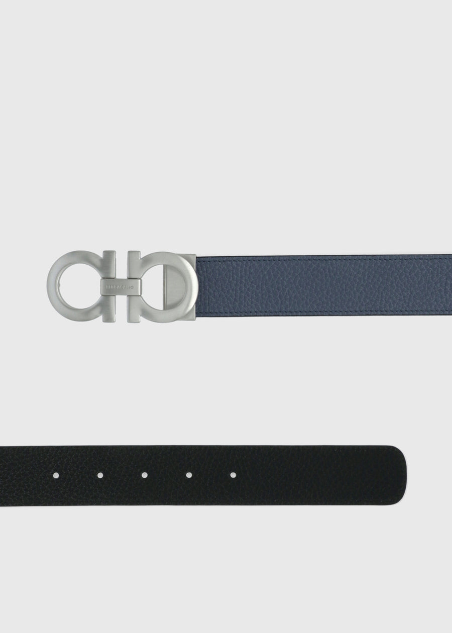 Ferragamo cinturón con hebilla Gancini FRG-675542