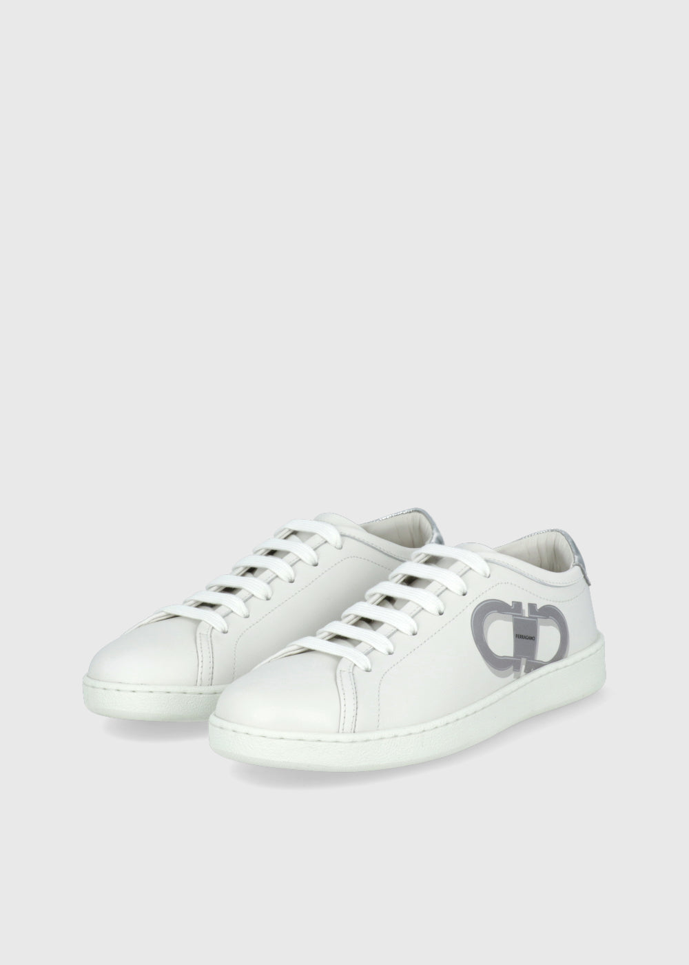 Ferragamo Sneakers doble Gancini FRG-BRANDY1