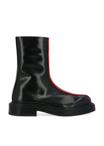 Ferragamo Botas con inserción a contraste  FRG-FLORENTI