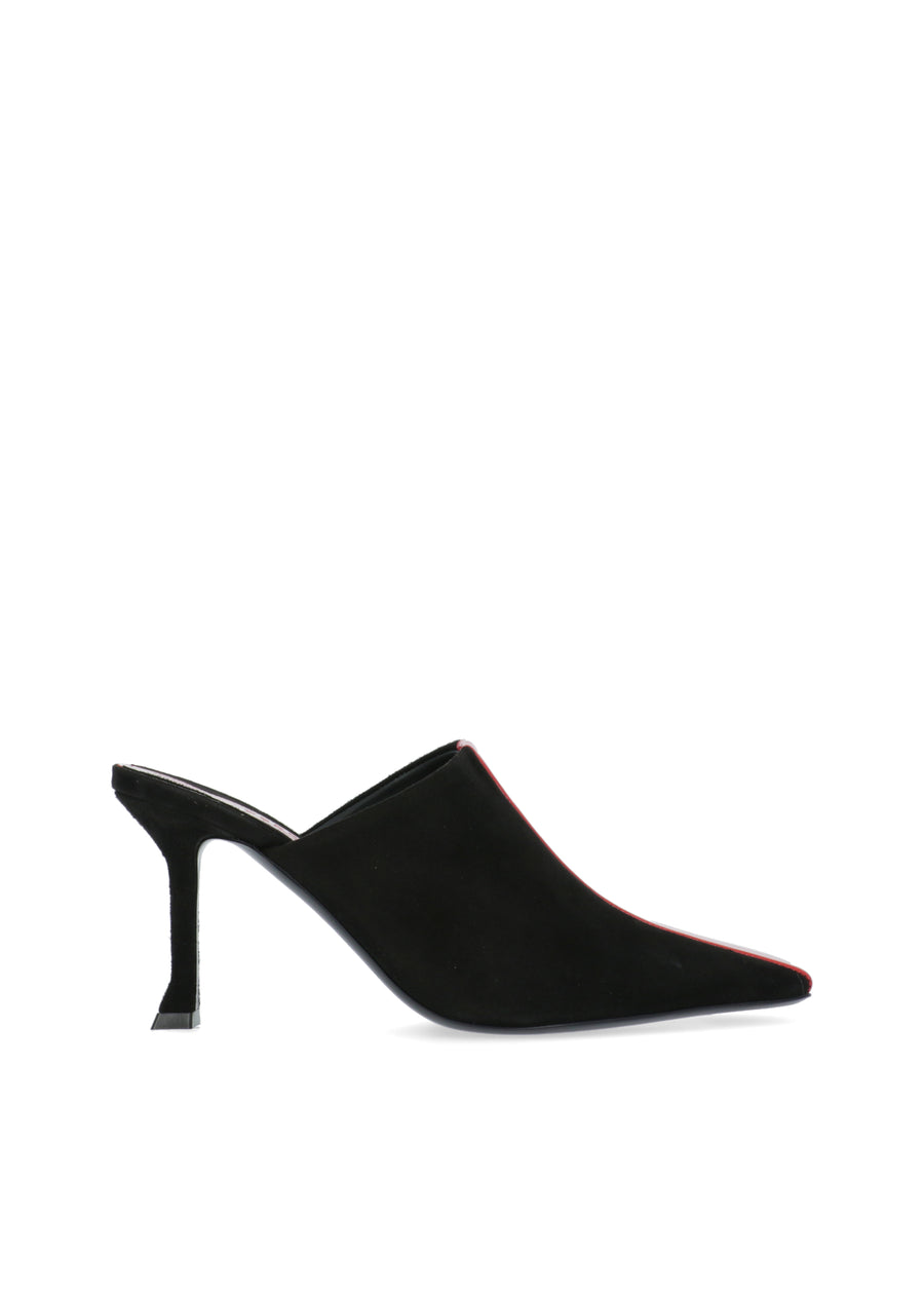 Ferragamo Mules con inserción gráfica FRG-SOPHYE