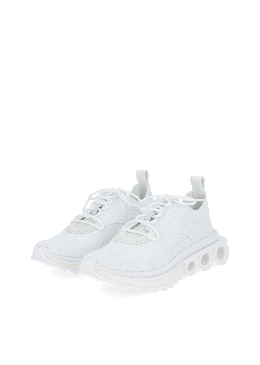 Ferragamo Sneakers suela Gancini para mujer FRG-ZDNIMAKN