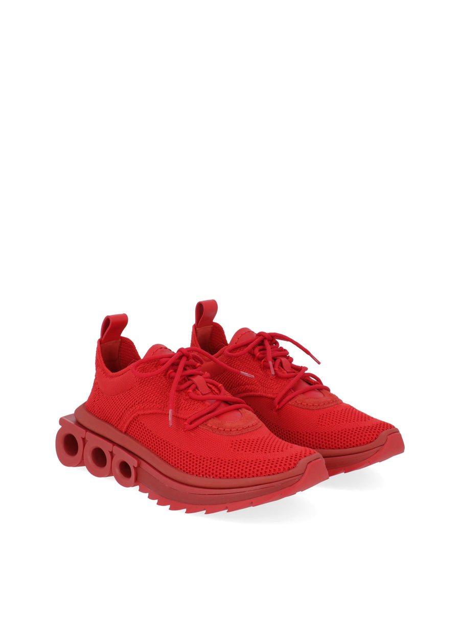 Ferragamo Sneakers suela Gancini para mujer FRG-ZDNIMAKN