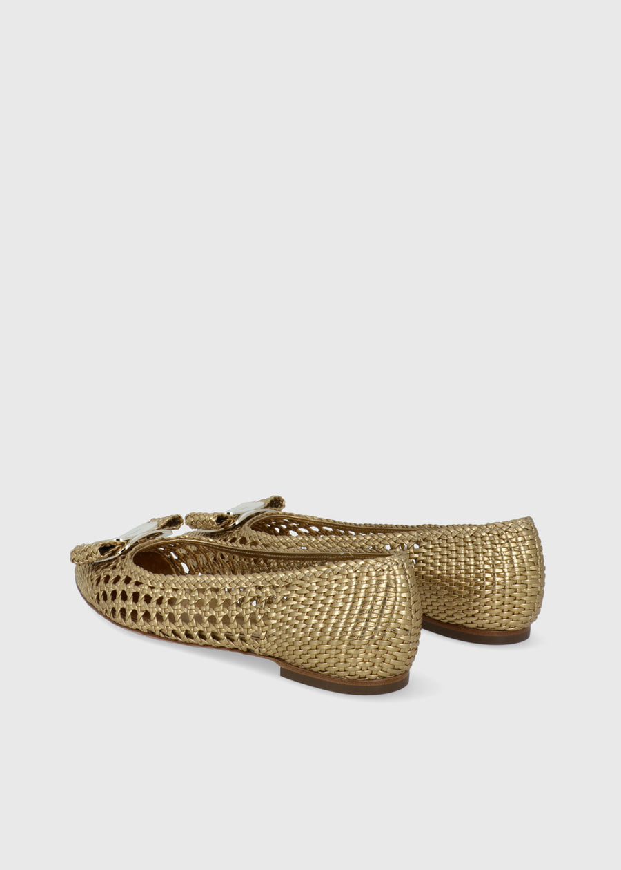 Ferragamo Flats Vara plate FRG-ZEAW