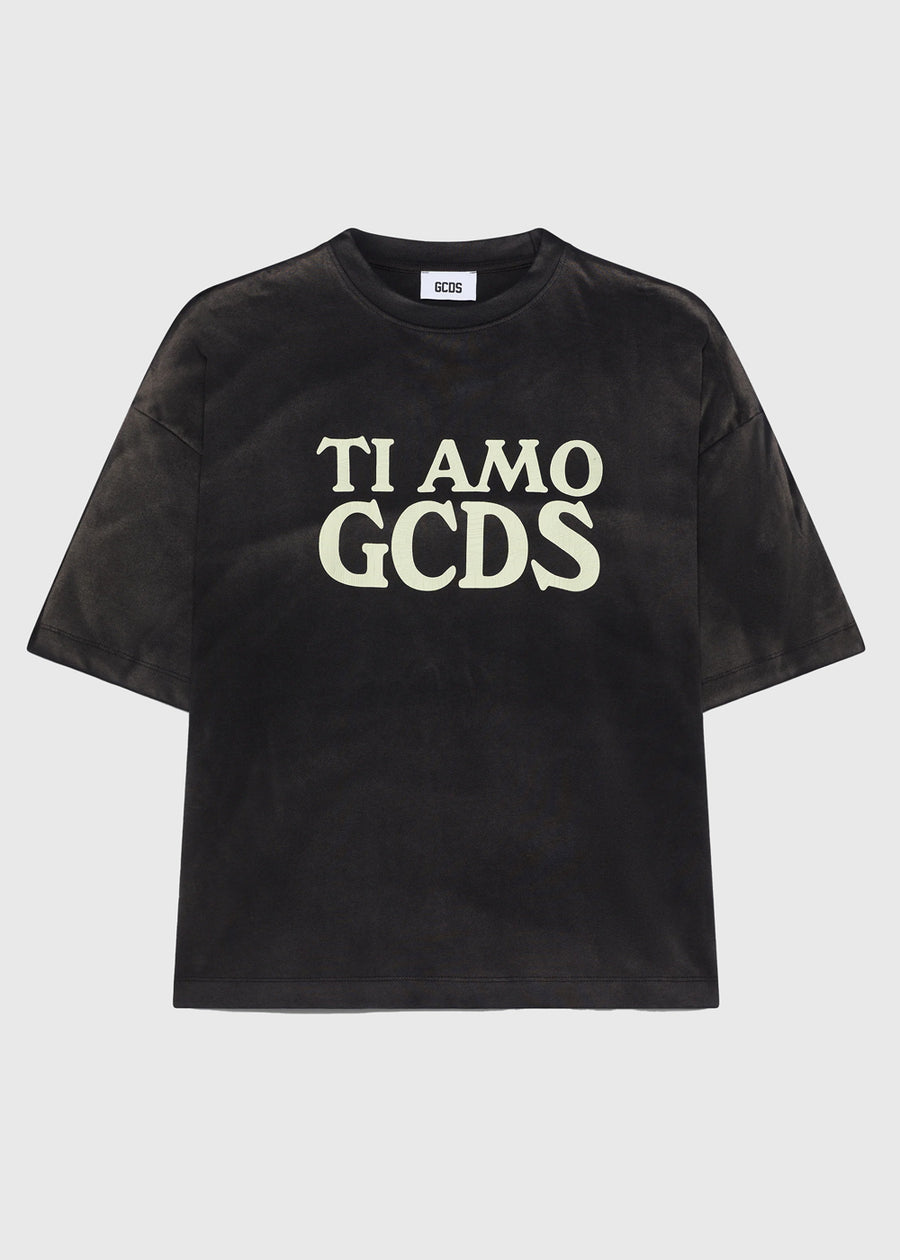 GCDS T-shirt "Ti amo" GCD-M2315JF1