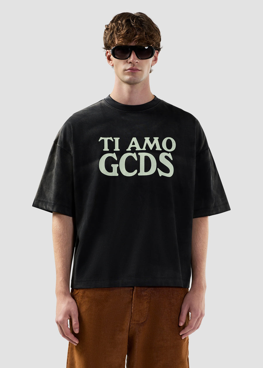 GCDS T-shirt "Ti amo" GCD-M2315JF1