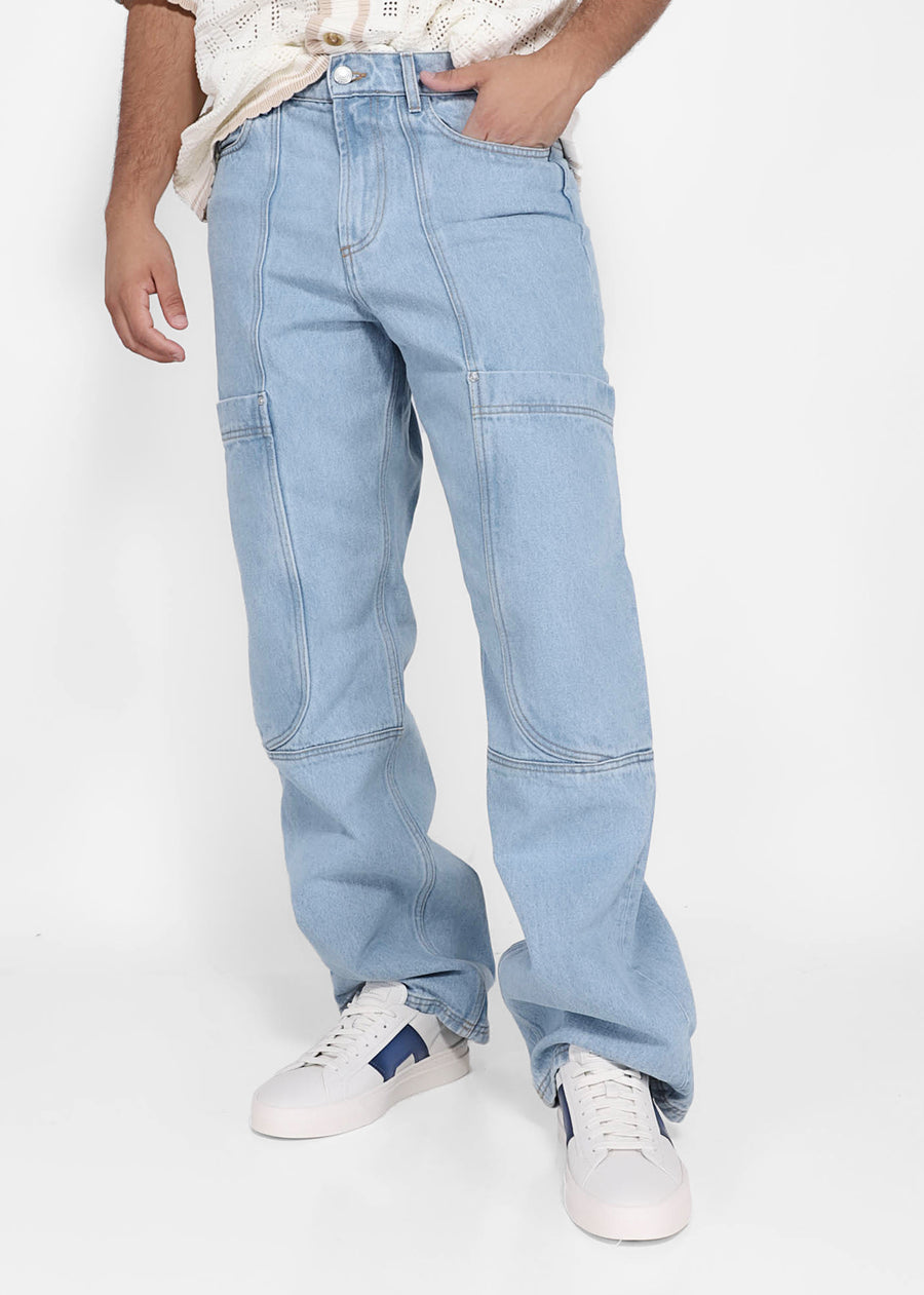 GCDS Jeans cargo GCD-M2901DA0