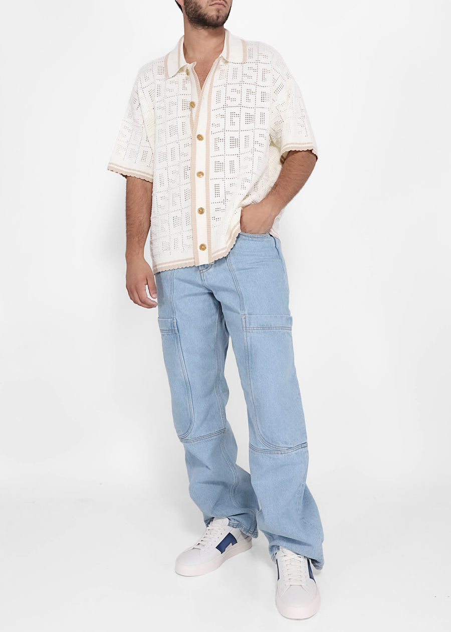 GCDS Jeans cargo GCD-M2901DA0