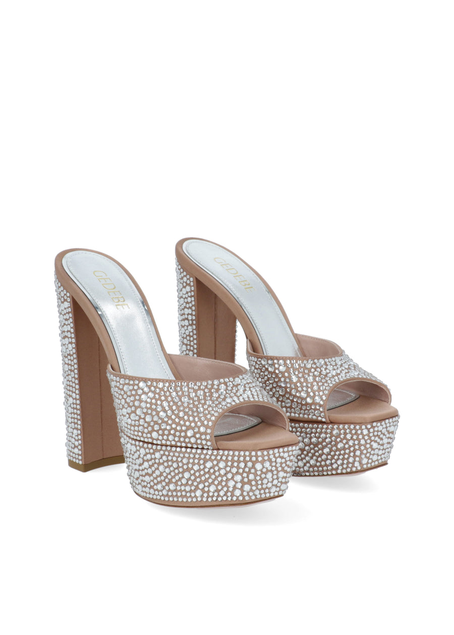 Gedebe Sandalias altas Jery Crystal GDB-JERYCRY