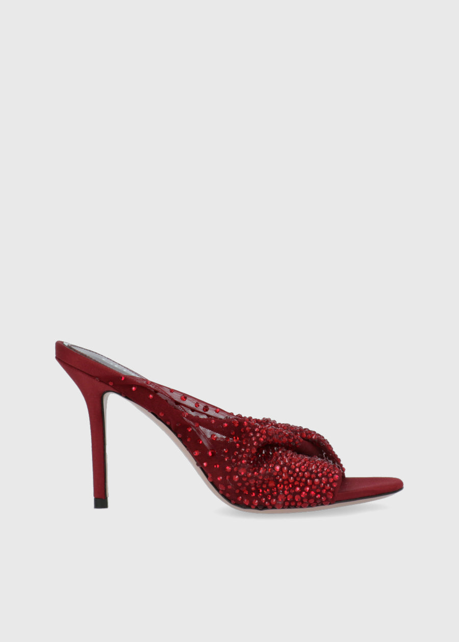 Gedebe Mules Mariel 105 Tul Rojo GDB-MARIE105
