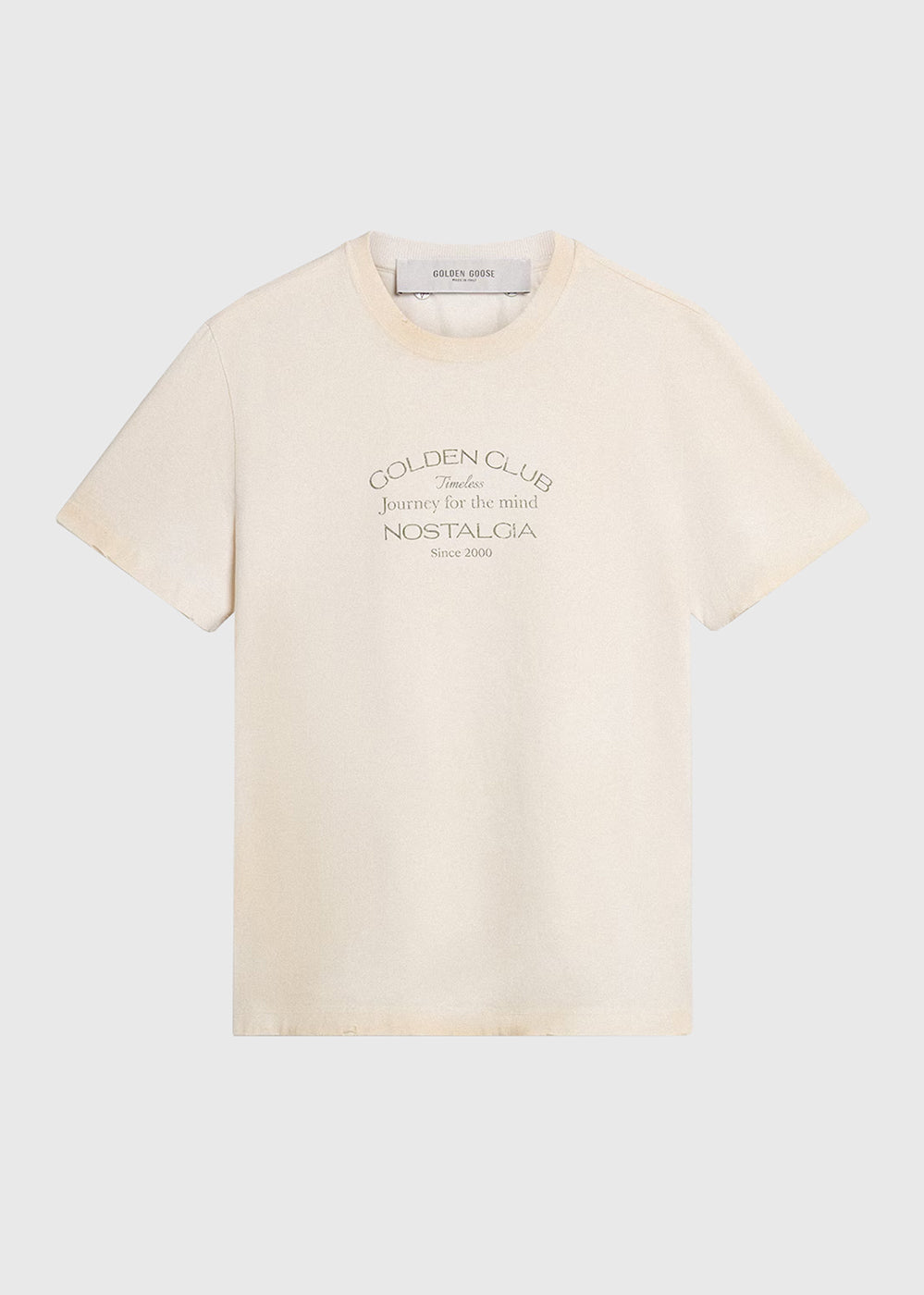 Golden Goose T-Shirt para hombre con estampado GLG-GMP01220