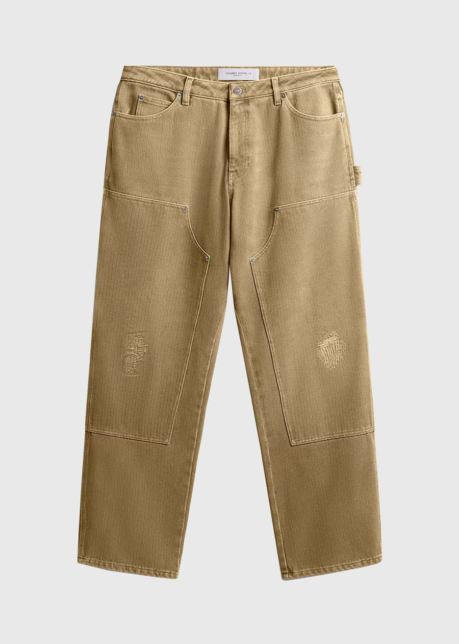 Golden Goose Pantalón Desgastado GLG-GMP01942