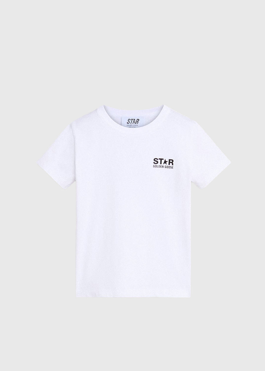 Golden Goose T-Shirt para kids con estampado  GLG-P01263