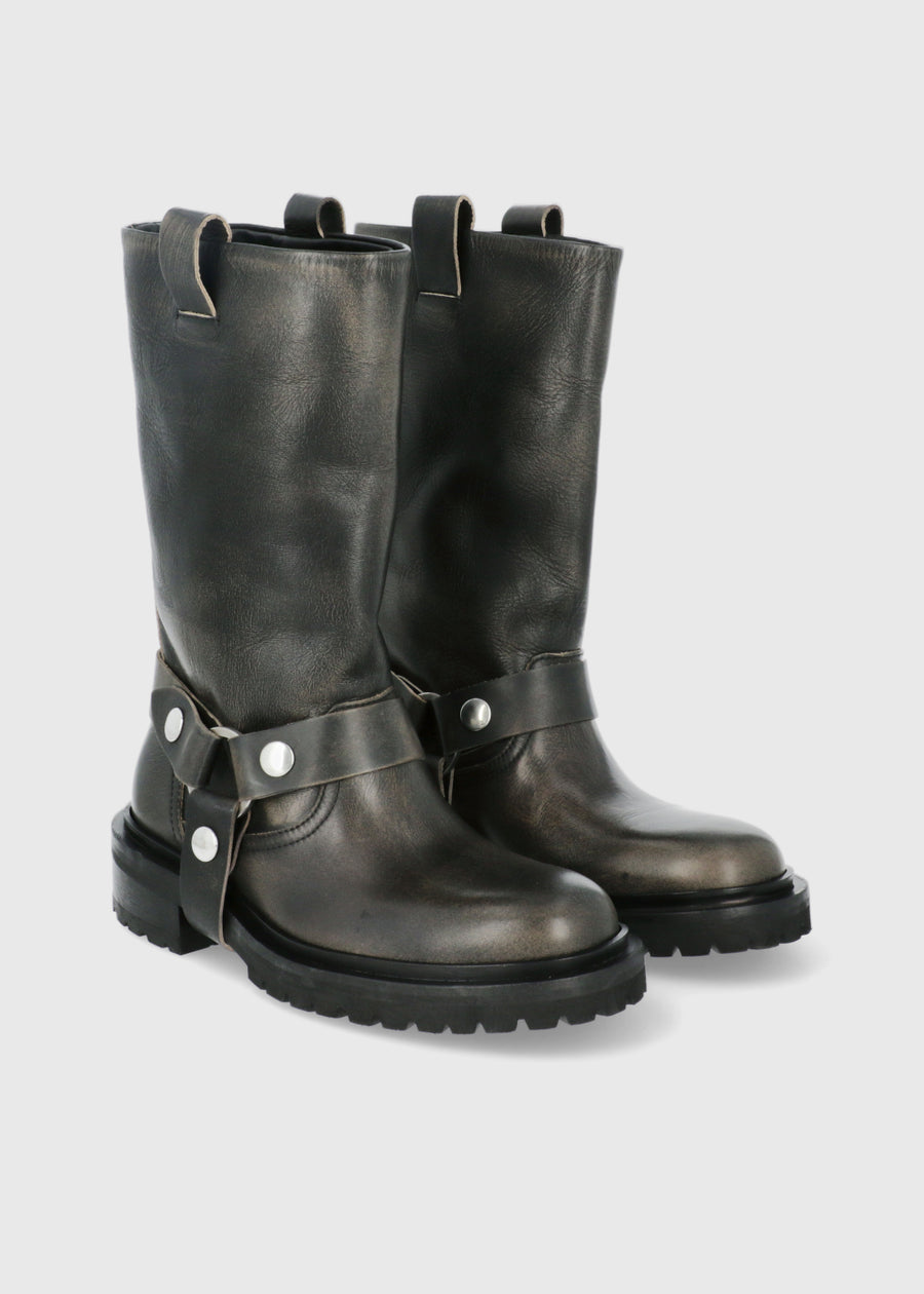 Golden Goose Botas Bikers GLG-ZDKURT