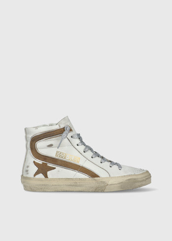Golden Goose Sneakers altos Slide para mujer GLG-ZDSLIDE